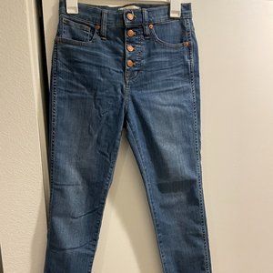 Madewell 10" High Rise Skinny